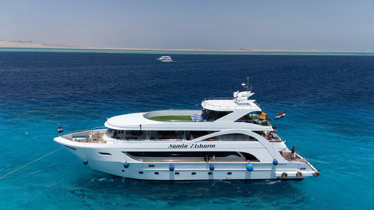 VIP boat to White Island and Ras Mohamed