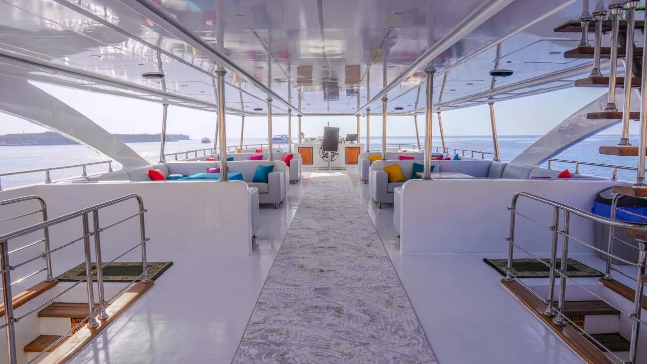 VIP boat to White Island and Ras Mohamed