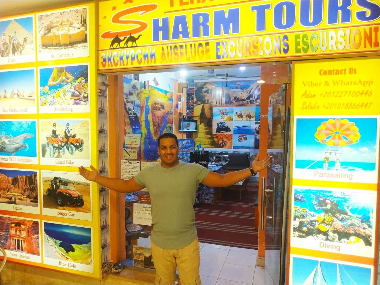 Sharm El Sheikh coastline