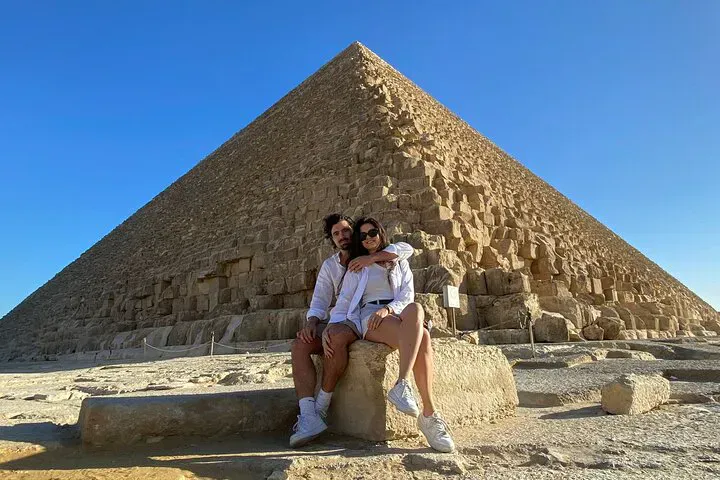 Il Cairo — Piramidi in aereo