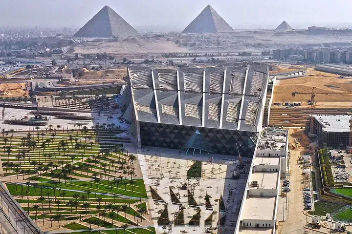 Il Cairo — Piramidi in aereo