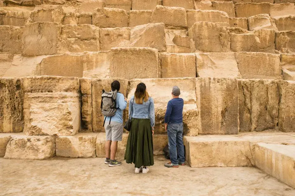 Il Cairo — Piramidi in aereo
