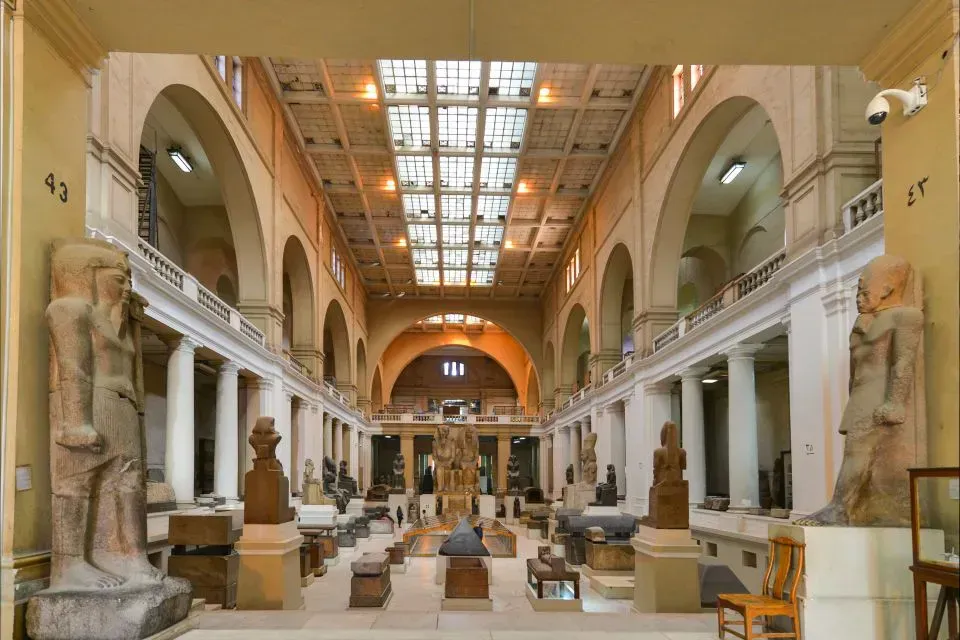 Il Cairo — Piramidi in aereo