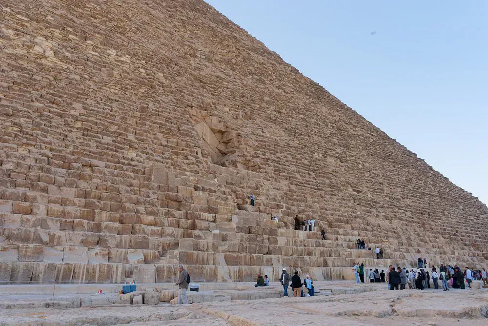 Il Cairo — Piramidi in aereo