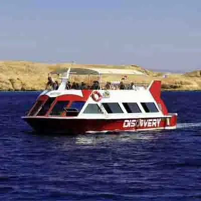 Şarm El Şeyh cam tabanlı tekne