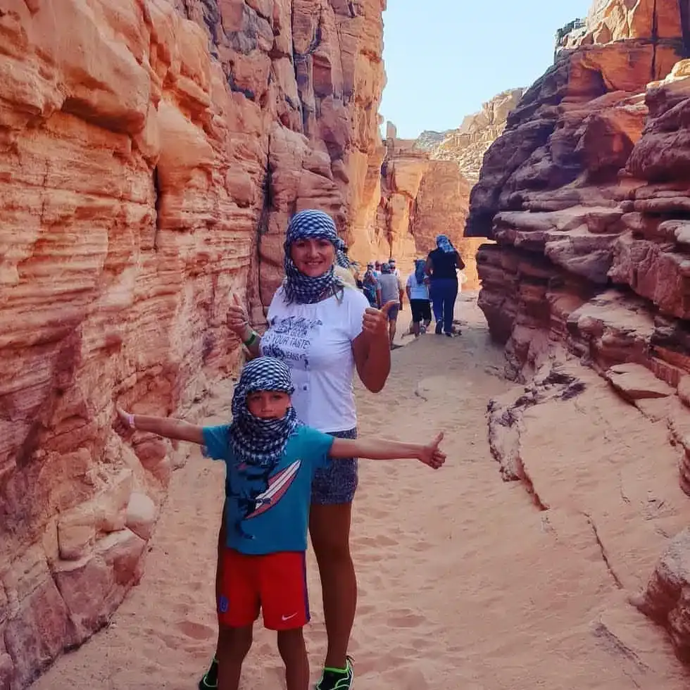 Salama Kızıl Kanyon Dahab