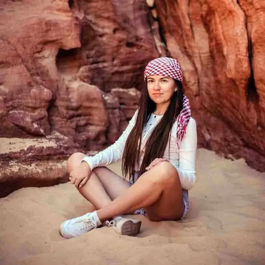 Salama Kızıl Kanyon Dahab